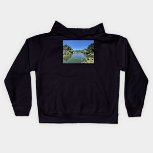 Bridge at Wall Springs Kids Hoodie